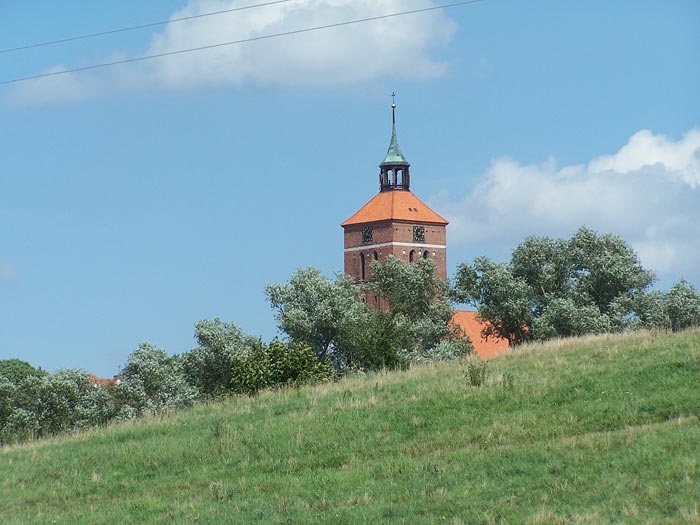 Kościół od strony południowo-zachodniej