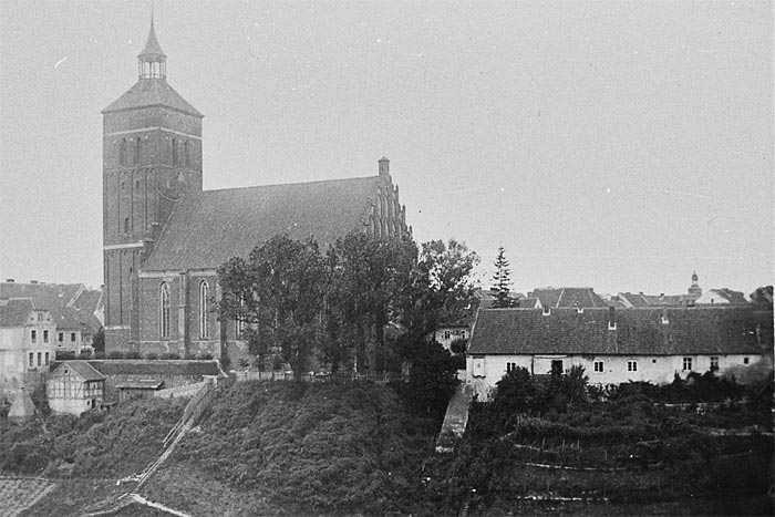 stara plebania przed przebudową w roku 1923