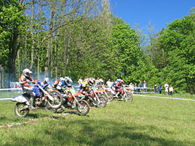 start zawodników klasy B pow. 35 lat fot.Krzysztof Majcher