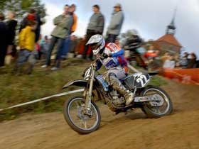 motocross - październik 2005 - O. Wojciechowicz fot.Małgorzata Kępińska