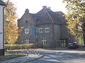 Rys. 4. Budynek biurowo-mieszkalny gazowni (widok II) fot.Tadeusz Rawa