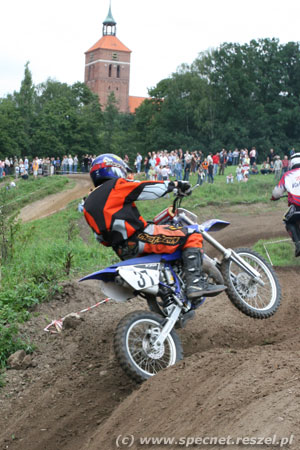Motocross, sierpień 2006 - Karol Pikulski fot.Krzysztof Majcher