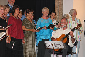 Dni Reszla 2006 - występ chóru 