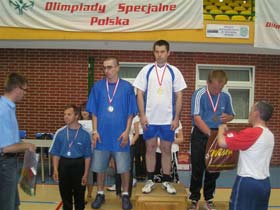Regionalny Warmińsko-Mazurski Turniej Badmintona  Olimpiad Specjalnych fot.Grzegorz Baten