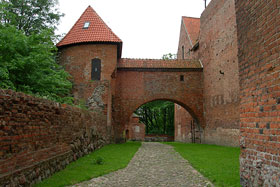 Foto. 2. Międzymurze zamkowe
 fot.Tadeusz Rawa