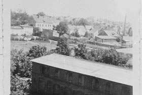 Widok z okna przy ulicy kolejowej - ..., fot.  reszel pl