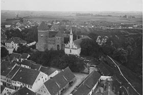 Zamek w Reszlu, ok. 1907 r
, fot.  reszel pl