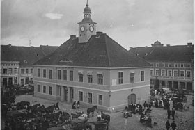 Rynek rok ok. 1906
, fot.  reszel pl