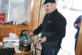 kąpiel Reszelskich Morsów - 27.01.2007
 fot.Paweł Zając.