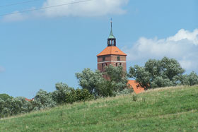 Kościół od strony południowo-zachodniej fot.Julia Gładych