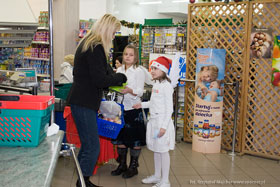 Mikołajkowy Happening - zbieramy dary - już po raz siódmy dla dzieci z Domu dziecka w Pasymiu
 fot.Krzysztof Majcher