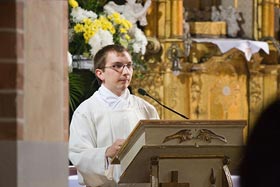 Uroczystość zakończenia Misji Świętych w parafii Św. Piotra i Pawła w Reszlu - 20 września 2009 r.
 fot.Krzysztof Majcher