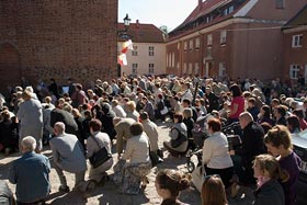 Uroczystość zakończenia Misji Świętych w parafii Św. Piotra i Pawła w Reszlu - 20 września 2009 r.
 fot.Krzysztof Majcher