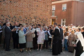 Uroczystość zakończenia Misji Świętych w parafii Św. Piotra i Pawła w Reszlu - 20 września 2009 r.
 fot.Krzysztof Majcher