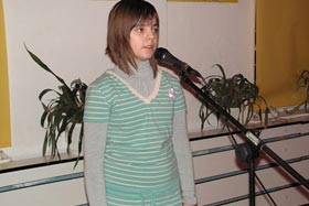 Kasia Duszak wystraszona, ale dała radę fot.Beata Kilanowska