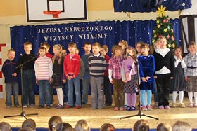 Konkurs kolęd w Szkole Podstawowej nr 3
 fot.Danuta Baten.