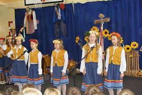 Dzień folkloru w Szkole Podstawowej nr 3 w Reszlu
