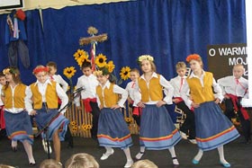 Dzień folkloru w Szkole Podstawowej nr 3 w Reszlu
 fot. Magdalena Urbanowicz