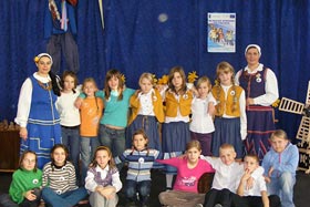Dzień folkloru w Szkole Podstawowej nr 3 w Reszlu fot. Magdalena Urbanowicz