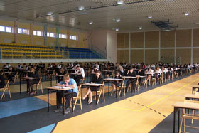 Egzamin gimnazjalny 2009
 fot.Barbara Maciukiewicz