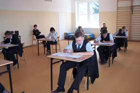 Egzamin gimnazjalny 2009
 fot.Barbara Maciukiewicz