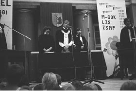 Reszenalia 1981 - Sedzia Miroslaw Borejko fot.Jolanta Grzyb