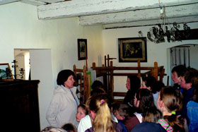 W chacie mazurskiej w Owczarni
 fot.Jan Szewieliński