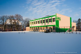 Sala gimnastyczna Zespołu Szkół w Reszlu fot.Krzysztof Majcher