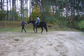 Hipoterapia konna u „Eulalii” w Mrągowie
