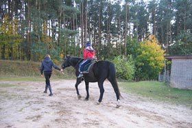 Hipoterapia konna u „Eulalii” w Mrągowie
