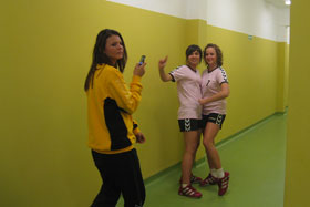 Kasia Luchowska, Paula Kamińska i Ola Rakieć
 fot.Teresa Doborzyńska