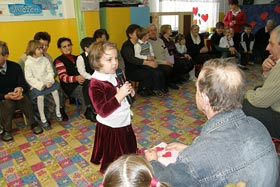 Świeto Babci i Dziadka w grupie starszaków
 fot.Jolanta Grzyb