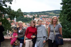 Ceski Krumlov.
 fot. Wiesław Maciukiewicz