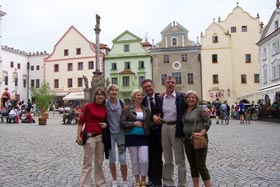 Ceski Krumlov.
 fot. Wiesław Maciukiewicz