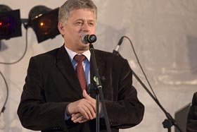 Burmistrz Reszla Zdzisław Szypulski
 fot.Krzysztof Majcher