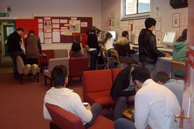  - przerwa w Lake School of English, Oxford
 fot.Anna Jałoszewska