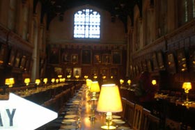 coś dla fanów Harry’ego Pottera ;-) stołówka Christ Church Cathedral, Oxford
 fot.Anna Jałoszewska
