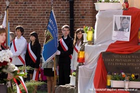 Marsz milczenia w hołdzie ofiarom tragedii smoleńskiej
 fot.Krzysztof Majcher