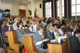  Uczestnicy konferencji.
 fot.Elżbieta Majcher.