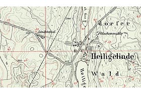 1. Fragment mapy agronomicznej okolicy Świętej Lipki wydanej w 1897 roku (249 kB)
 fot. Organizatorzy