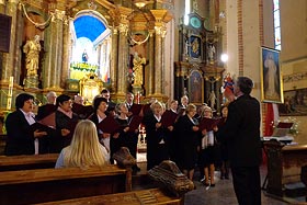 koncert Chóru parafialnego
 fot.Zespół Szkół im. M. Rataja