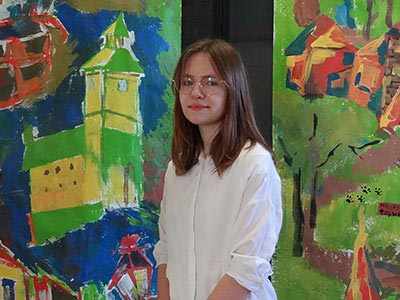 Aleksandra Jaruga - finalistka Wojewódzkiego Konkursu Przedmiotowego z Języka Polskiego
