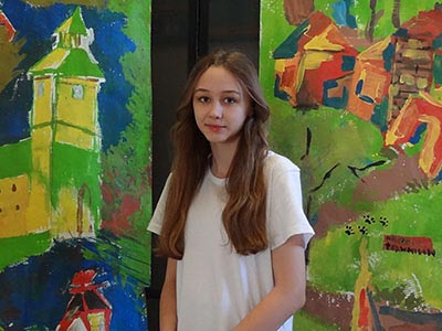 Anna Szczepańska - laureatka Wojewódzkiego Konkursu Przedmiotowego z Języka Polskiego, finalistka Wojewódzkiego  Konkursu Przedmiotowego z Geografii
