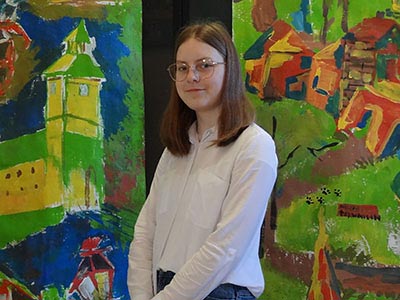 Julia Węglarska - finalistka Wojewódzkiego  Konkursu Przedmiotowego z Języka  Polskiego
