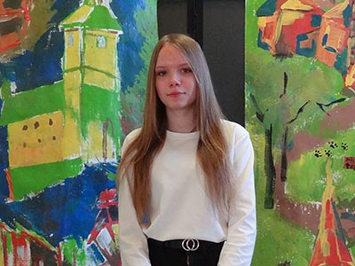 Malwina Buniowska - laureatka Wojewódzkiego  Konkursu Przedmiotowego z Języka  Polskiego

