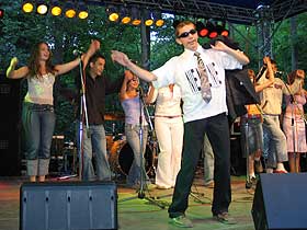 Dni Reszla 2005 - debiut sceniczny Mateusza Rutynowskiego