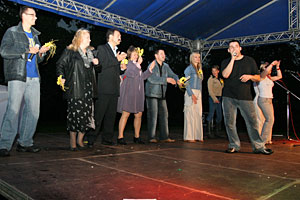 Dożynki 2006 - reszelscy wokalisci