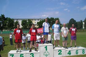 Kazimierz Nowikiewicz - złoty medal - 100m