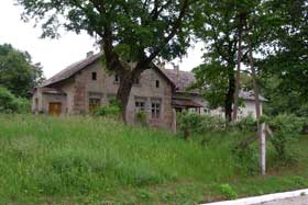 Dwór z 2 połowy XIX w. w Ramtach