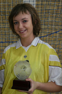 "król strzelców" - Kinga Tomaszewska (29 bramek)